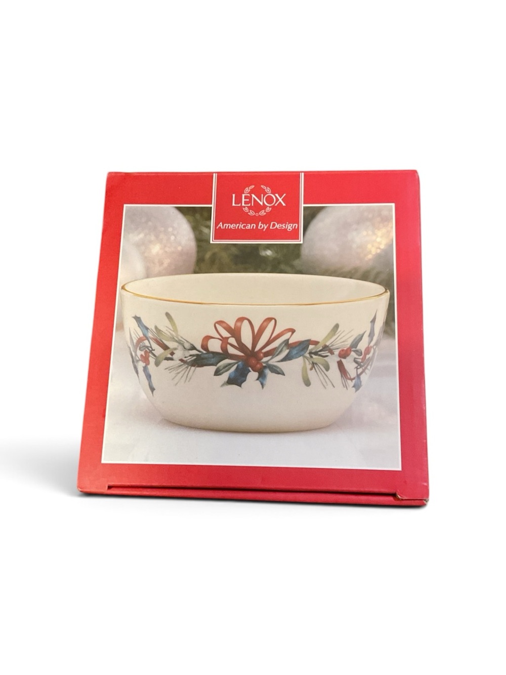 Lenox Winter Greetings 5" Bowl NIP